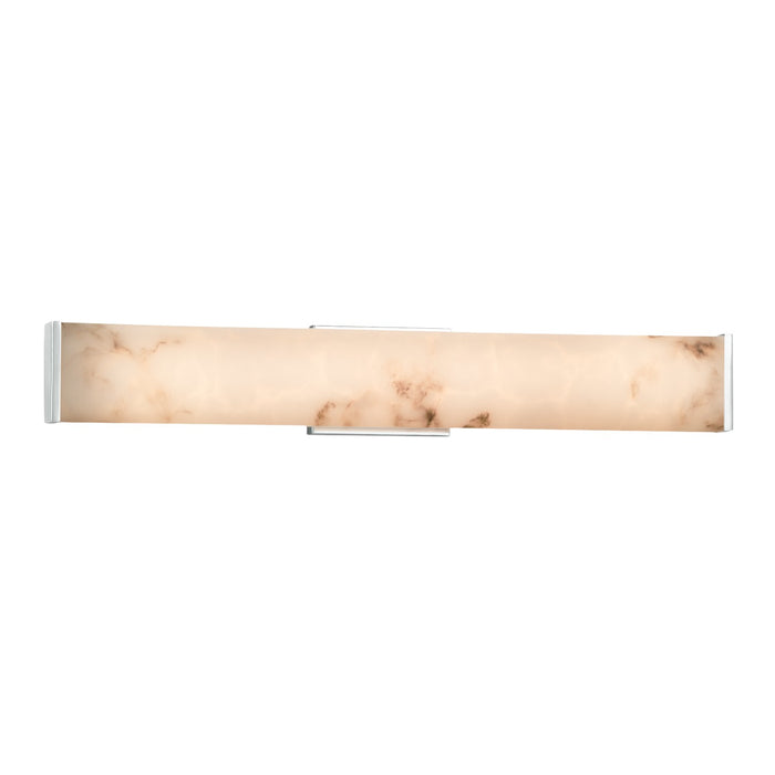 Justice Designs FAL-8605-CROM LED Linear Bath Bar, Polished Chrome