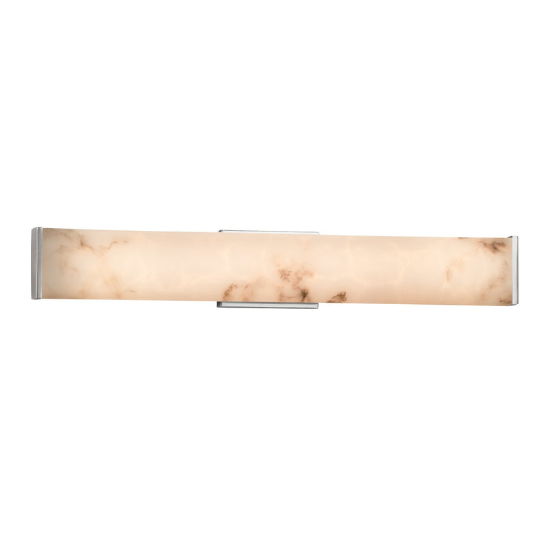 Justice Designs FAL-8605-NCKL LED Linear Bath Bar, Brushed Nickel