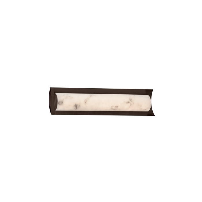 Justice Designs FAL-8631-DBRZ LED Linear Bath Bar, Dark Bronze