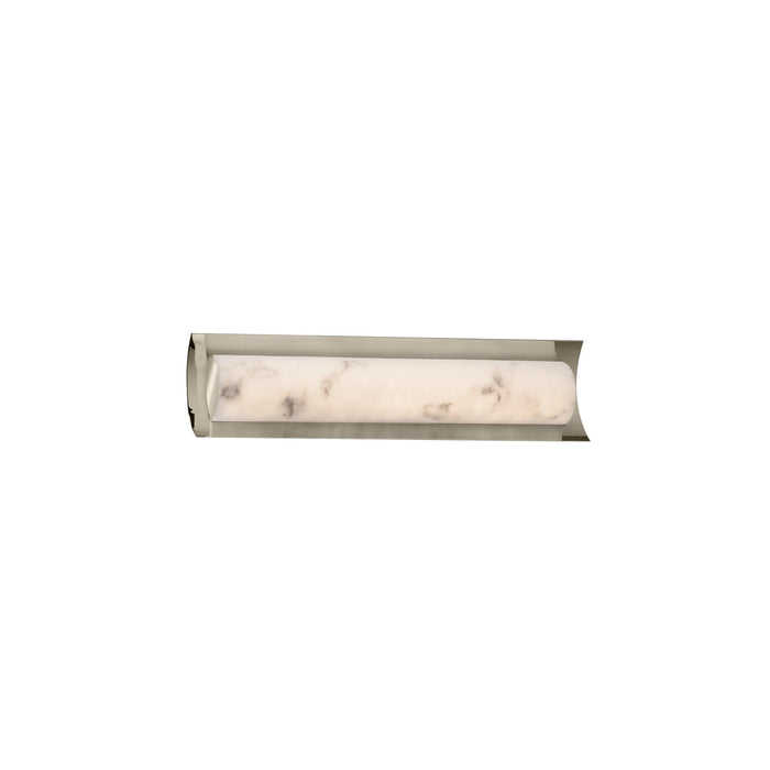 Justice Designs FAL-8631-NCKL LED Linear Bath Bar, Brushed Nickel