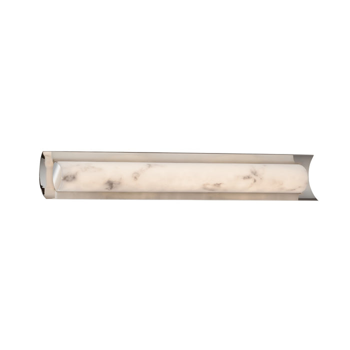 Justice Designs FAL-8635-CROM LED Linear Bath Bar, Polished Chrome