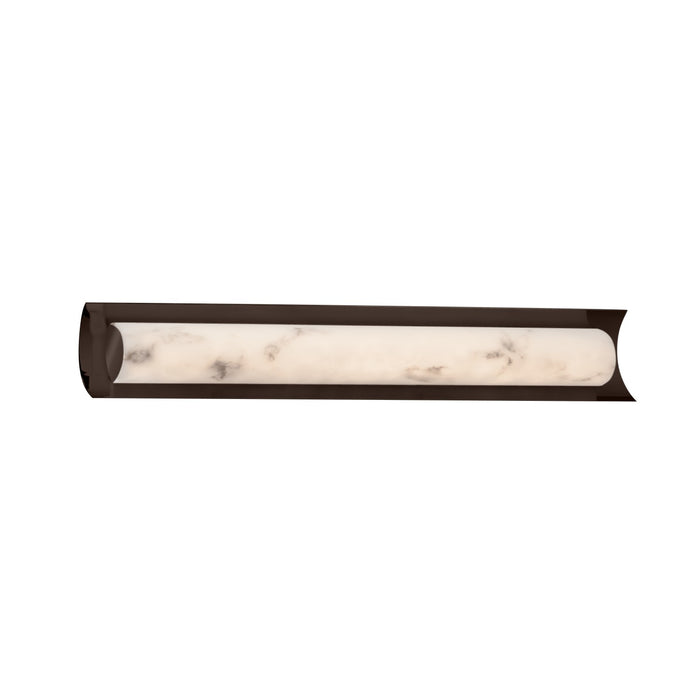 Justice Designs FAL-8635-DBRZ LED Linear Bath Bar, Dark Bronze