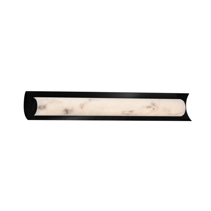 Justice Designs FAL-8635-MBLK LED Linear Bath Bar, Matte Black
