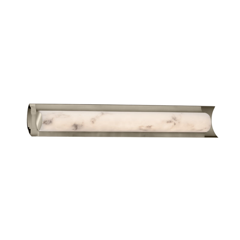 Justice Designs FAL-8635-NCKL LED Linear Bath Bar, Brushed Nickel