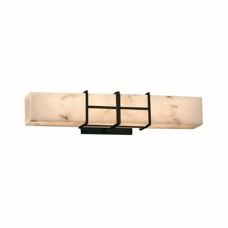 Justice Designs FAL-8640-DBRZ LED Linear Bath Bar, Dark Bronze