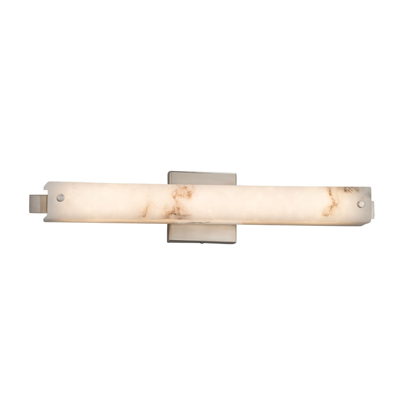 Justice Designs FAL-8681-NCKL LED Linear Bath Bar, Brushed Nickel