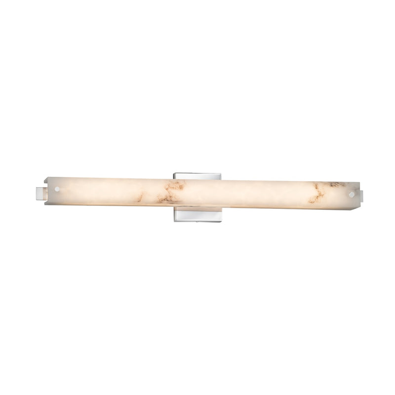 Justice Designs FAL-8685-CROM LED Linear Bath Bar, Polished Chrome