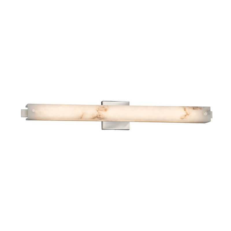Justice Designs FAL-8685-NCKL LED Linear Bath Bar, Brushed Nickel