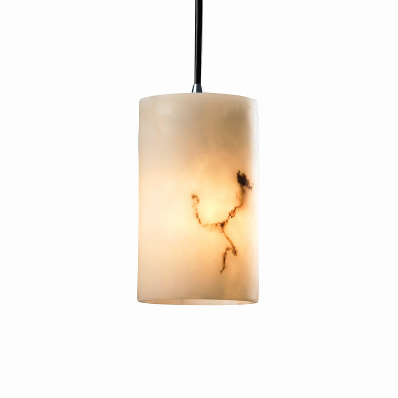 Justice Designs FAL-8815-10-CROM One Light Pendant, Polished Chrome