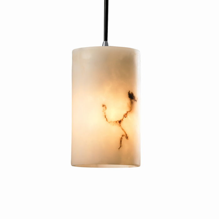 Justice Designs FAL-8815-10-NCKL One Light Pendant, Brushed Nickel