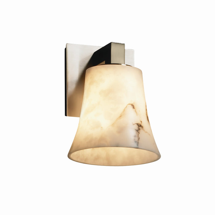 Justice Designs FAL-8921-20-NCKL-LED1-700 LED Wall Sconce, Brushed Nickel