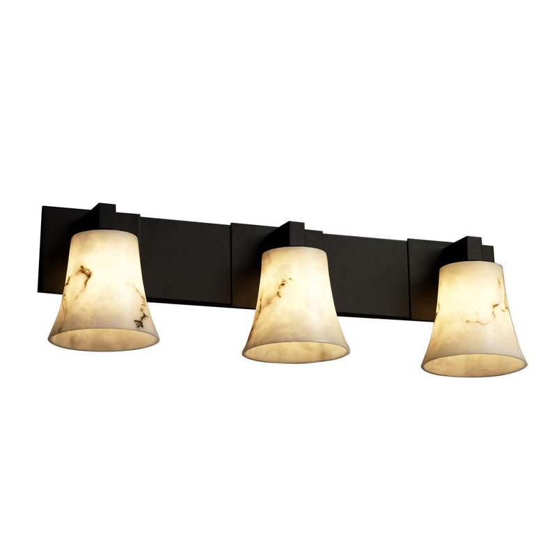 Justice Designs FAL-8923-20-MBLK-LED3-2100 LED Bath Bar, Matte Black