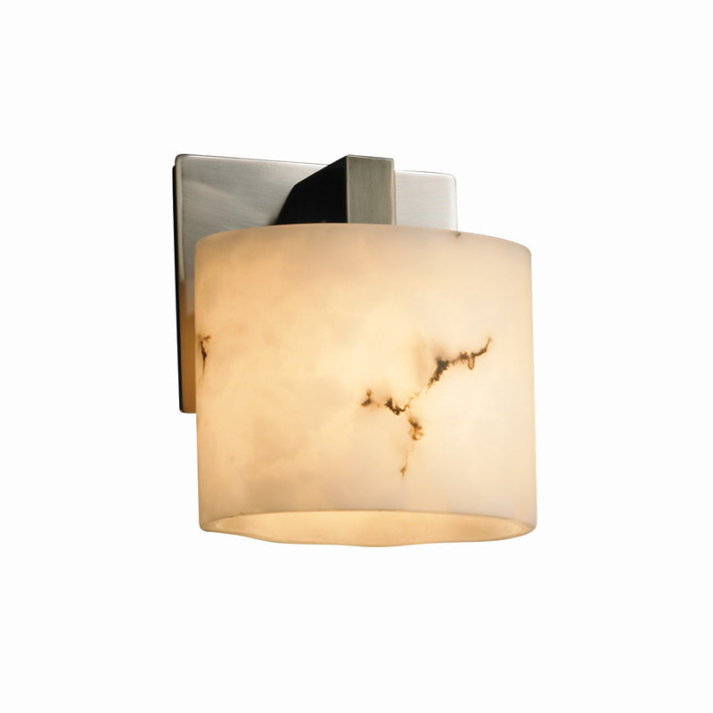 Justice Designs FAL-8931-30-NCKL-LED1-700 LED Wall Sconce, Brushed Nickel
