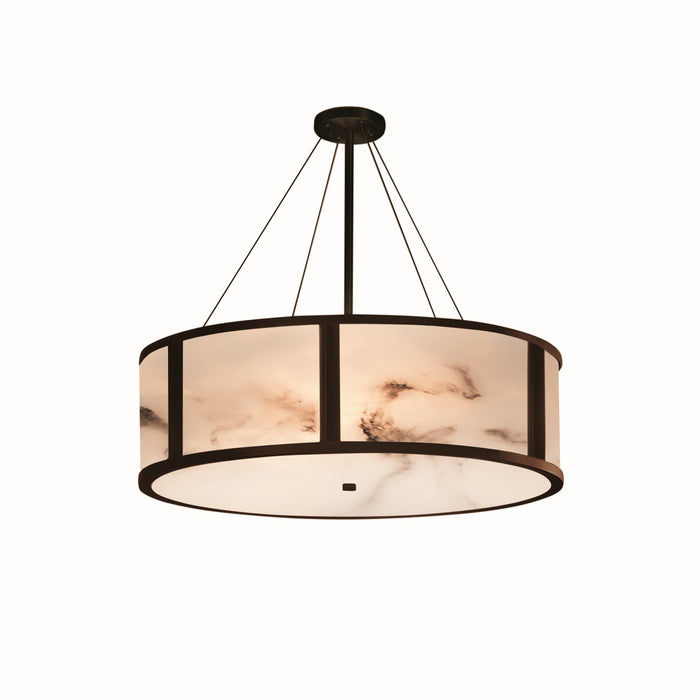 Justice Designs FAL-9547-DBRZ-LED6-6000 LED Pendant, Dark Bronze