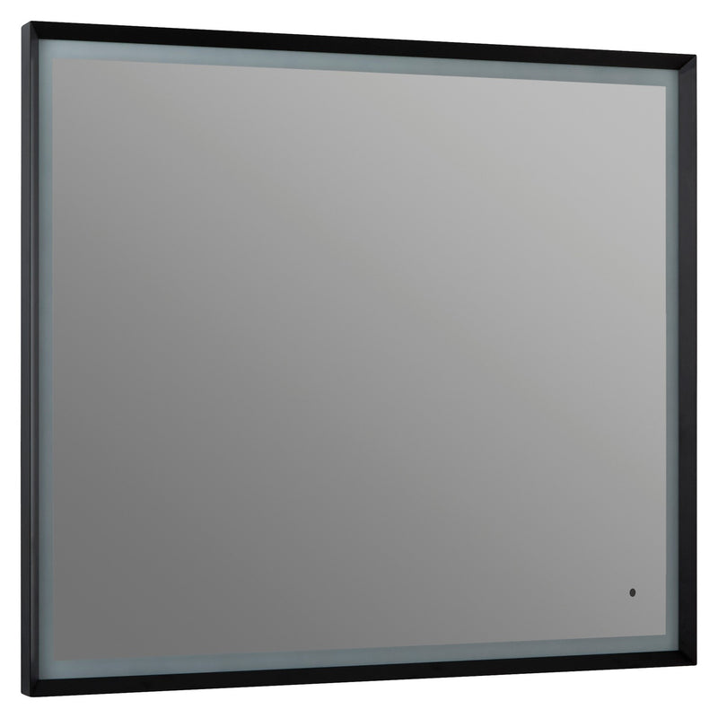 Quorum 3-0803-15 LED Mirror, Black