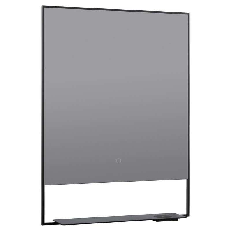 Quorum 3-0902-15 LED Mirror, Black