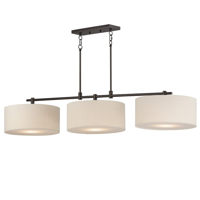 Maxim 10017OMOI Three Light Pendant, Oil Rubbed Bronze