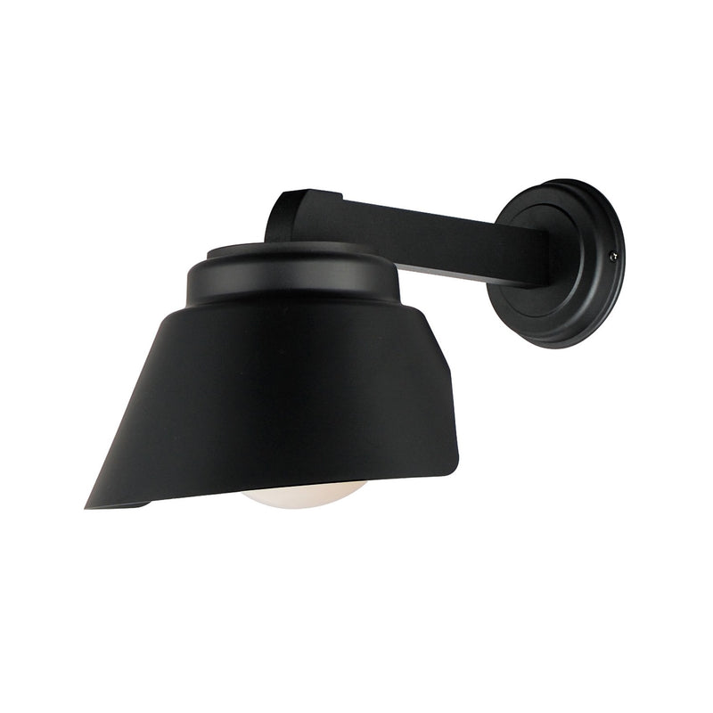 Maxim 10117SWBK One Light Outdoor Wall Sconce, Black