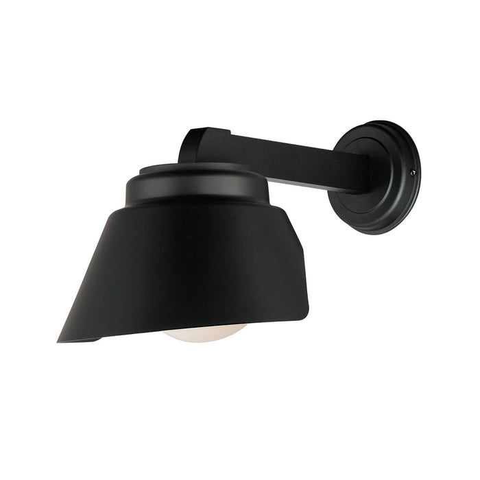 Maxim 10117SWBK One Light Outdoor Wall Sconce, Black