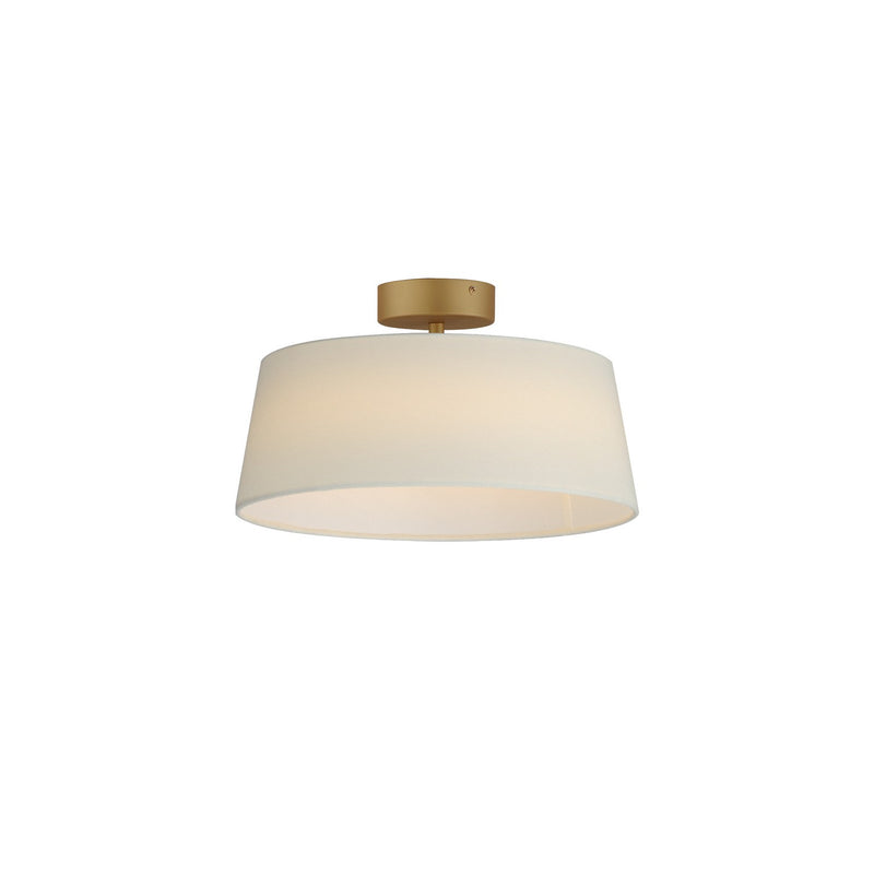 Maxim 10330OFNAB LED Flush Mount, Natural Aged Brass