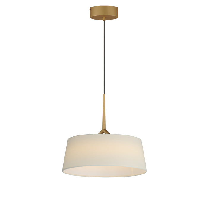 Maxim 10334OFNAB LED Pendant, Natural Aged Brass