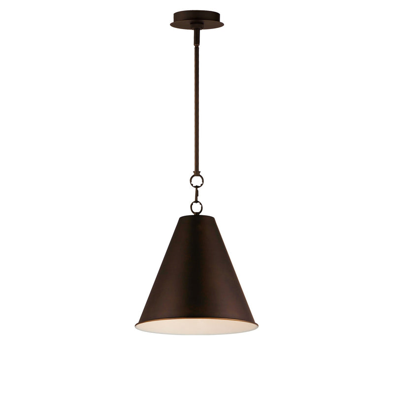 Maxim 15162CHB One Light Pendant, Chestnut Bronze