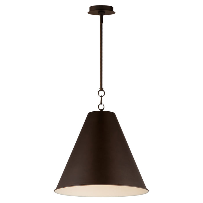 Maxim 15164CHB One Light Pendant, Chestnut Bronze