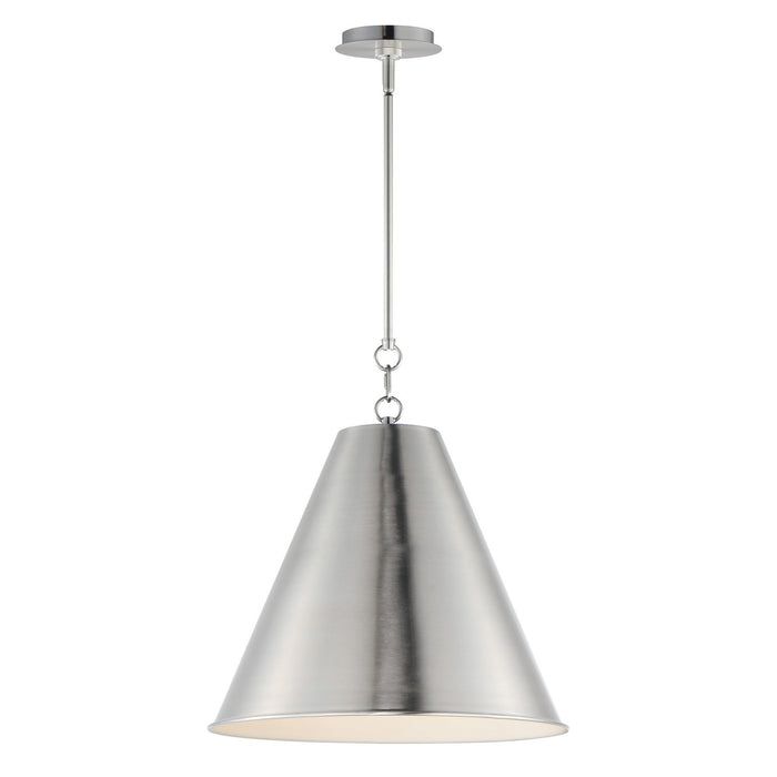Maxim 15164SN One Light Pendant, Satin Nickel