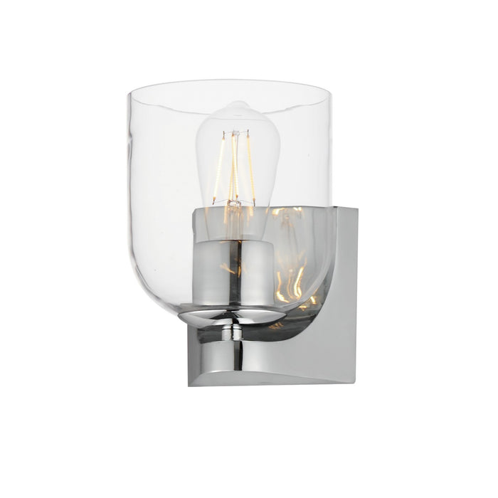 Maxim 21231CLPC One Light Bath Vanity, Polished Chrome