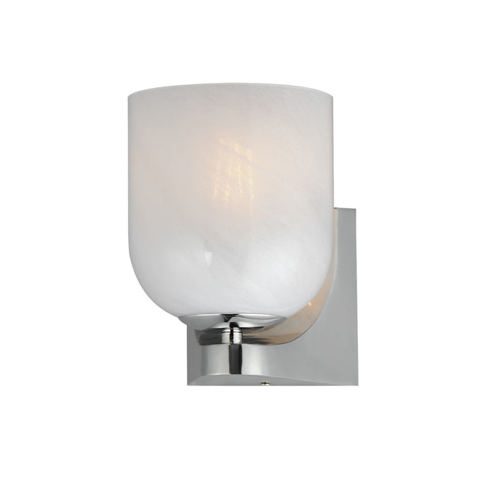 Maxim 21231MRPC One Light Bath Vanity, Polished Chrome