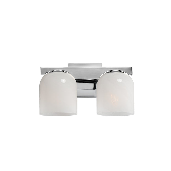 Maxim 21232MRPC Two Light Bath Vanity, Polished Chrome