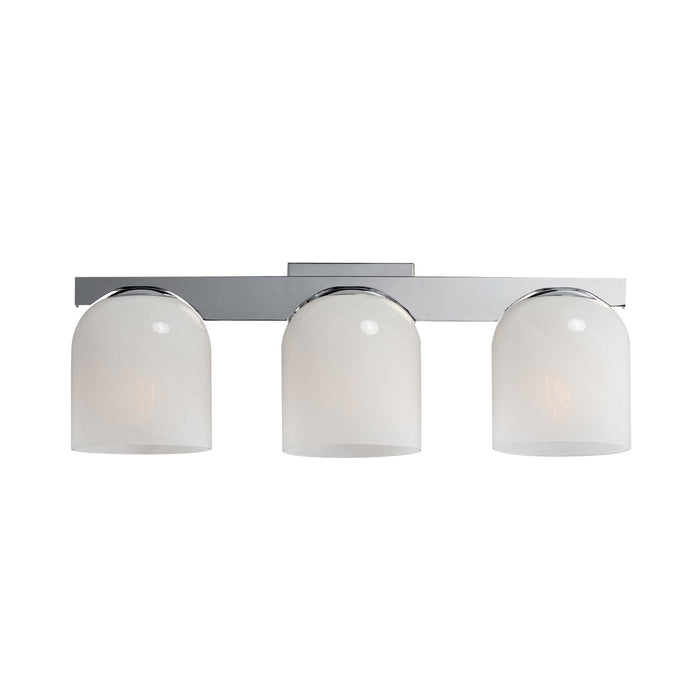 Maxim 21233MRPC Three Light Bath Vanity, Polished Chrome