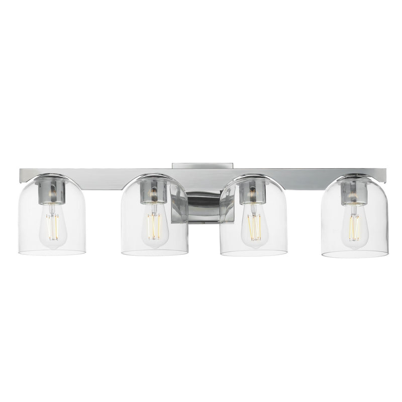 Maxim 21234CLPC Four Light Bath Vanity, Polished Chrome