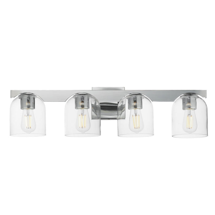 Maxim 21234CLPC Four Light Bath Vanity, Polished Chrome