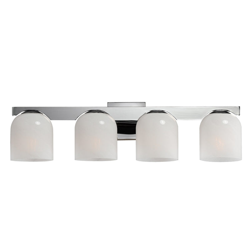 Maxim 21234MRPC Four Light Bath Vanity, Polished Chrome