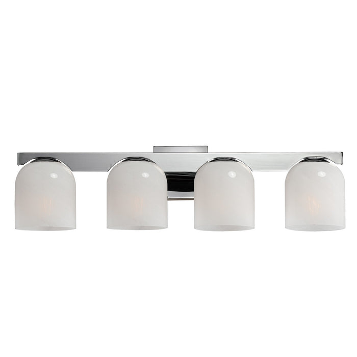 Maxim 21234MRPC Four Light Bath Vanity, Polished Chrome