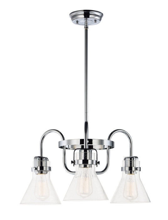 Maxim 26116CDPC/BUL LED Chandelier, Polished Chrome