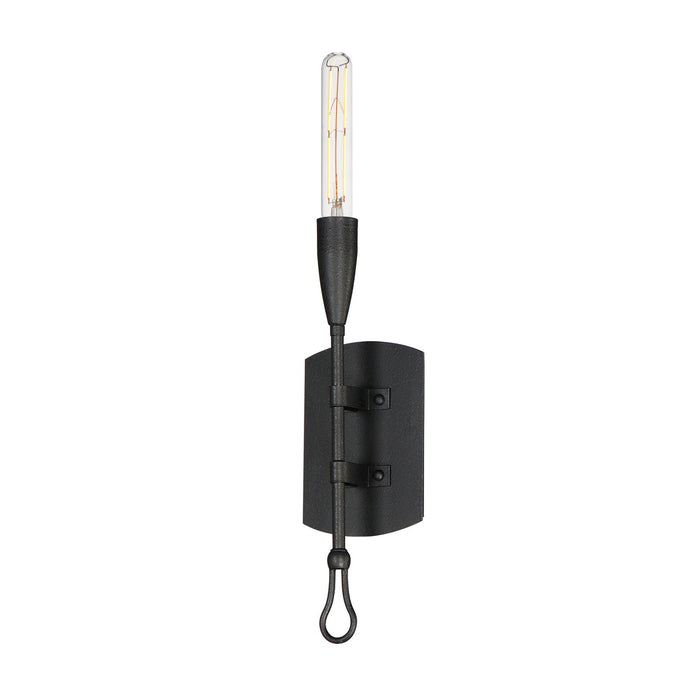 Maxim 27710AR One Light Wall Sconce, Anthracite