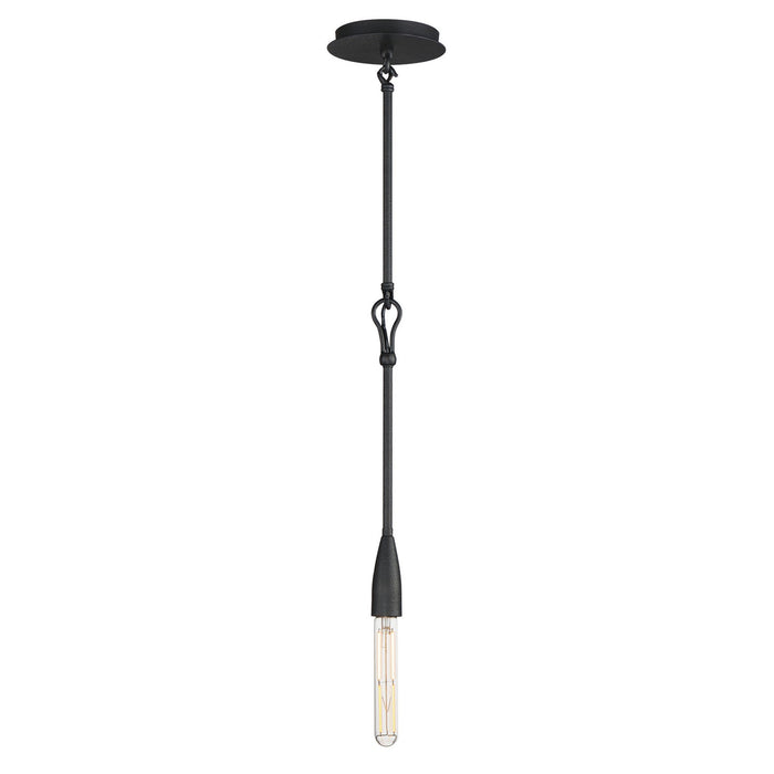 Maxim 27711AR One Light Pendant, Anthracite