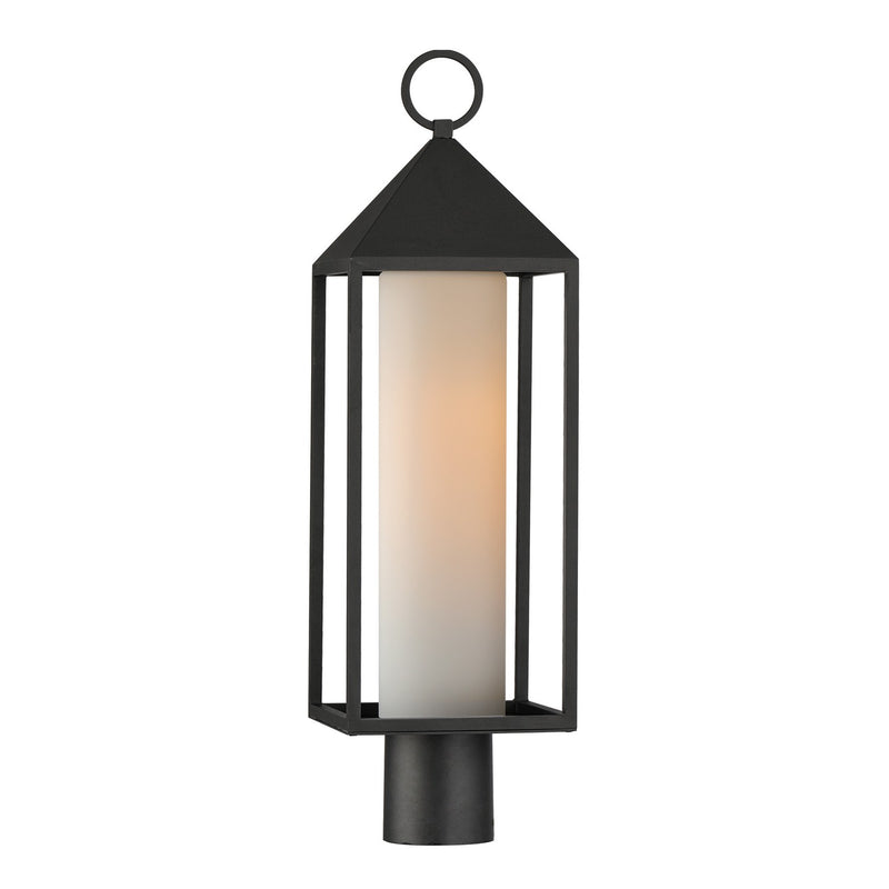 Maxim 30070SWBK One Light Outdoor Post Mount, Black