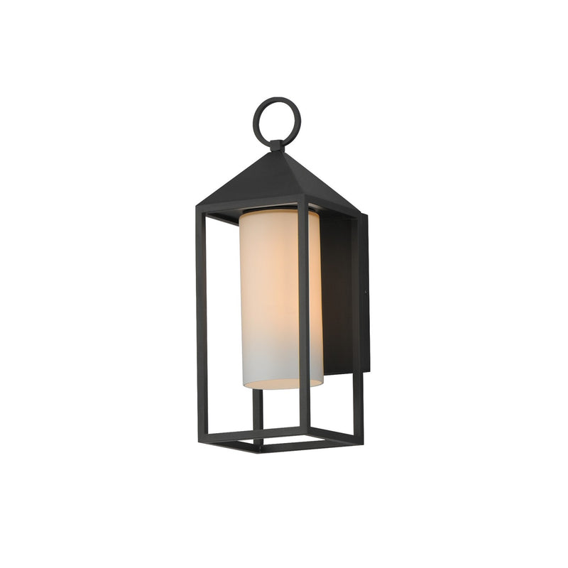 Maxim 30072SWBK One Light Outdoor Wall Sconce, Black