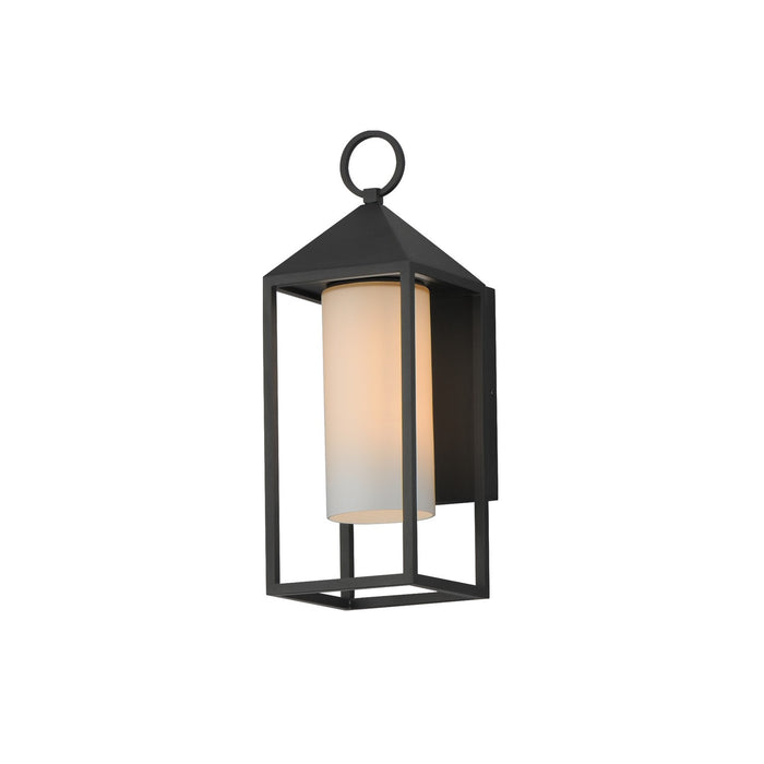 Maxim 30072SWBK One Light Outdoor Wall Sconce, Black