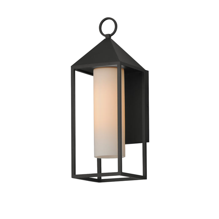 Maxim 30073SWBK One Light Outdoor Wall Sconce, Black