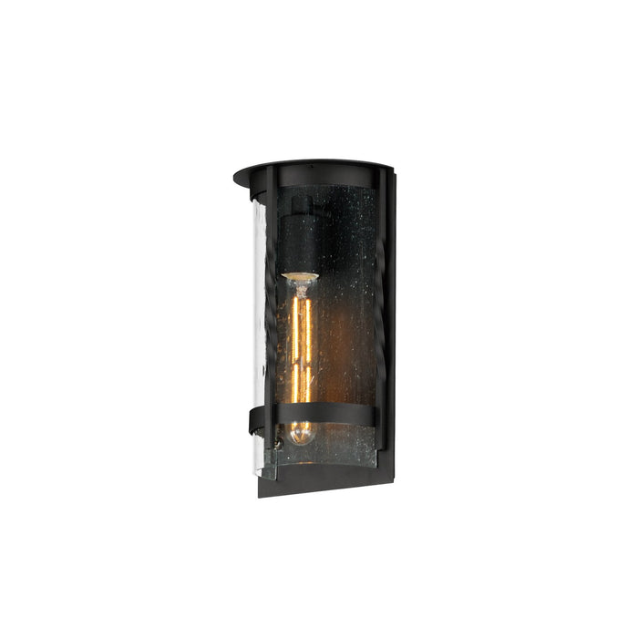 Maxim 30191CDBK One Light Outdoor Wall Sconce, Black