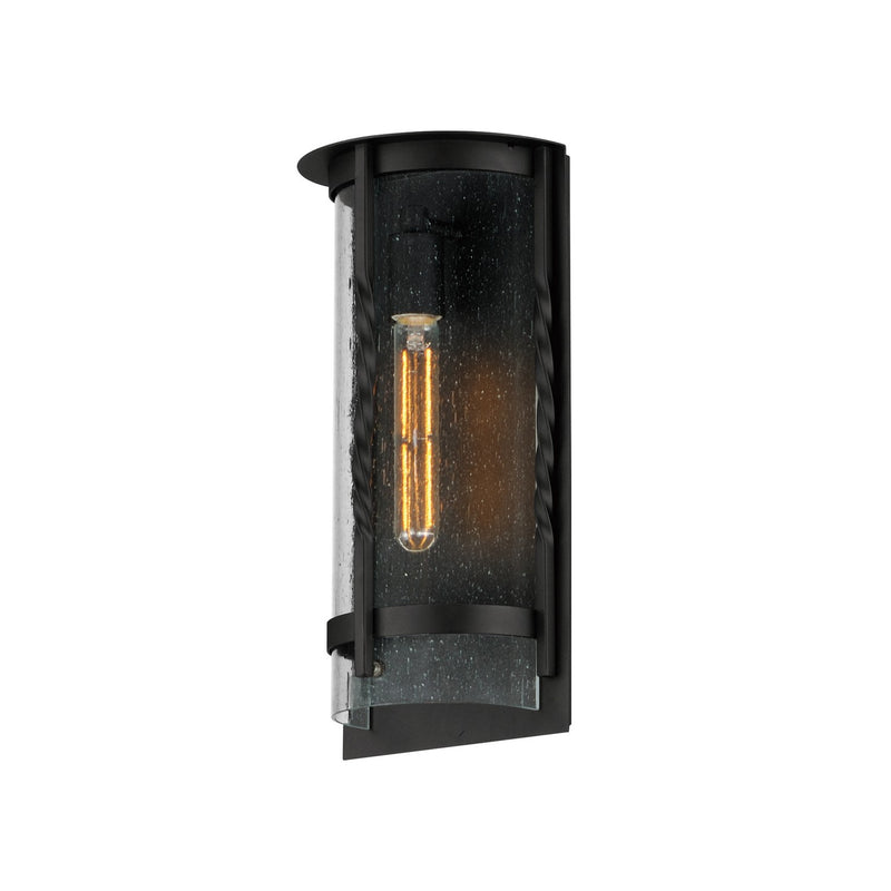 Maxim 30192CDBK One Light Outdoor Wall Sconce, Black