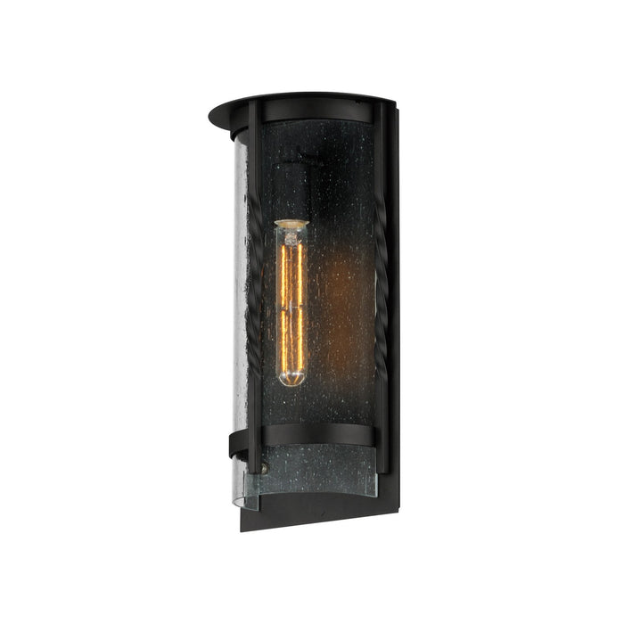 Maxim 30192CDBK One Light Outdoor Wall Sconce, Black