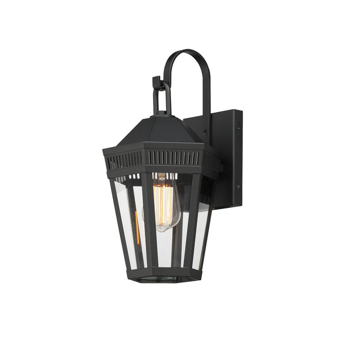 Maxim 30591CLBK One Light Outdoor Wall Sconce, Black