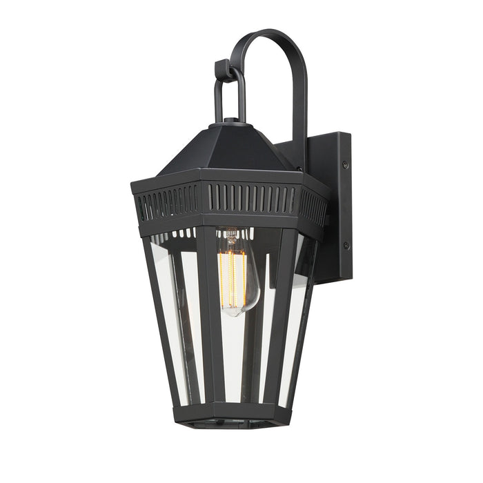 Maxim 30592CLBK One Light Outdoor Wall Sconce, Black