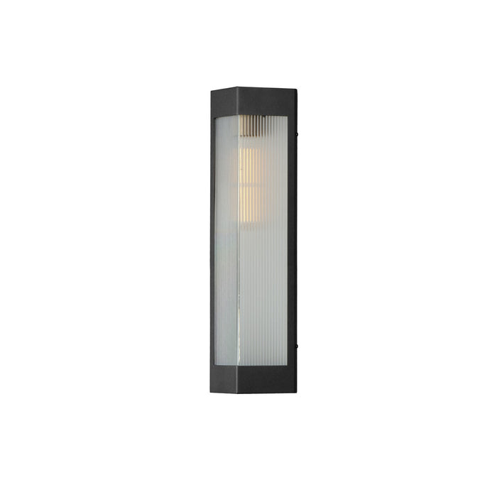 Maxim 30762CRBKAB Two Light Outdoor Wall Sconce, Black / Antique Brass