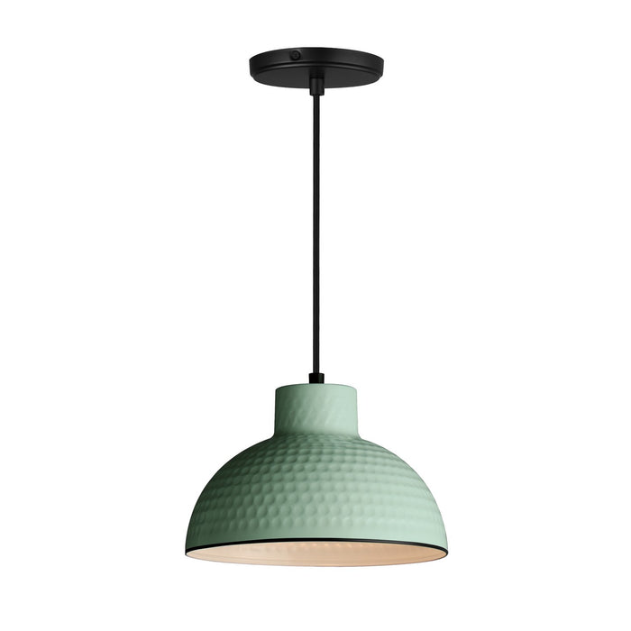 Maxim 35142SAG One Light Pendant, Sage Green